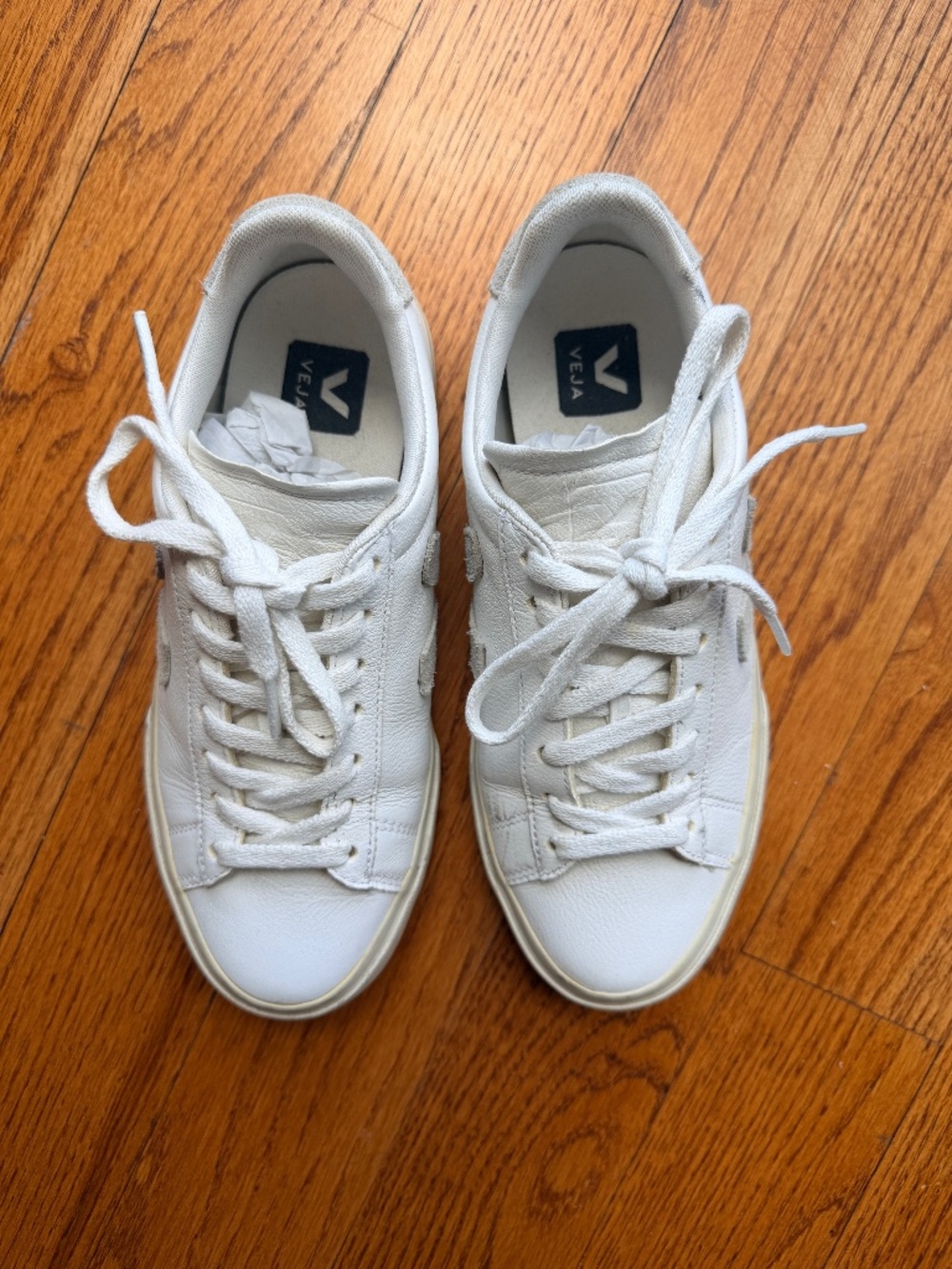 Veja Campo Leather Sneakers Size 6.5